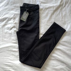 NWT ALL SAINTS jet black skinny jeans